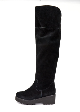 Сапоги  Remonte  черный  кожа Z-8387 фото в интернет-магазине | Omadey.ru