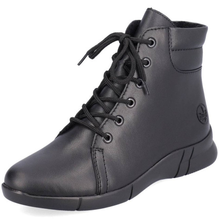 Ботинки  Rieker  черный  кожа/кожа искусств. Z-300113 фото в интернет-магазине | Omadey.ru