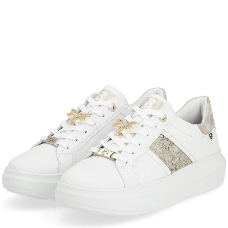 Кроссовки  Rieker-Evolution  белый  кожа/кожа искусств. F-400212 фото в интернет-магазине | Omadey.ru