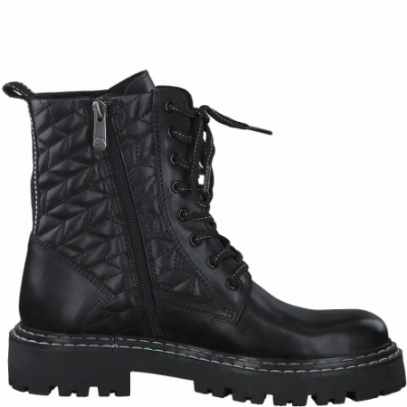 Ботинки  Marco Tozzi  черный  кожа Z-100887 фото в интернет-магазине | Omadey.ru