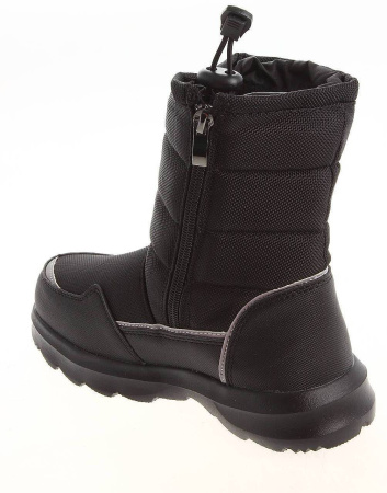 Ботинки  Tesoro  черный  кожа искусств./оксфорд Z-89055 фото в интернет-магазине | Omadey.ru