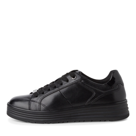 Полуботинки  Marco Tozzi  черный  кожа Z-400552 фото в интернет-магазине | Omadey.ru