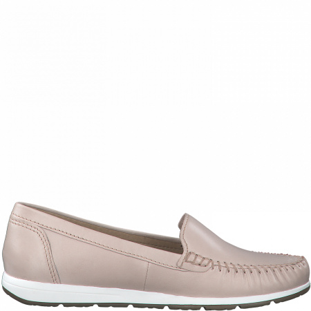 Мокасины  женские Marco Tozzi  бежевый  кожа F-100030 фото в интернет-магазине | Omadey.ru