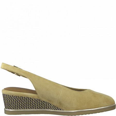 Слингбэки  Tamaris  хаки  кожа F-90800 фото в интернет-магазине | Omadey.ru