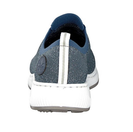 Кроссовки  женские Rieker  синий  кожа искусств./текстиль F-90111 фото в интернет-магазине | Omadey.ru