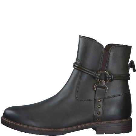 Ботинки  Marco Tozzi  оливковый  кожа Z-400424 фото в интернет-магазине | Omadey.ru