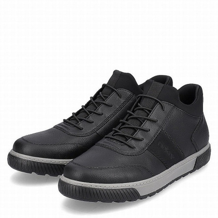 Ботинки  Rieker  черный  кожа/кожа искусств. Z-400400 фото в интернет-магазине | Omadey.ru