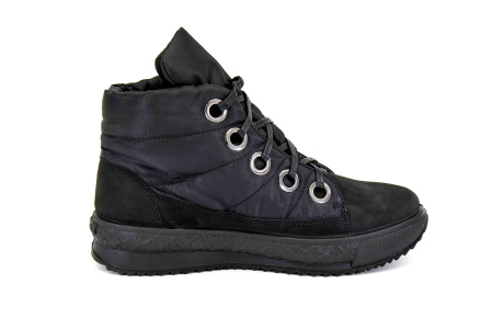 Ботинки  Romika  черный  кожа/текстиль Z-8674 фото в интернет-магазине | Omadey.ru