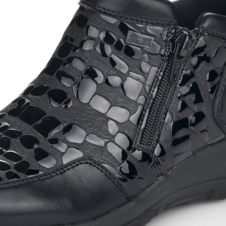 Ботинки  Rieker  черный  кожа/кожа искусств. Z-100870 фото в интернет-магазине | Omadey.ru