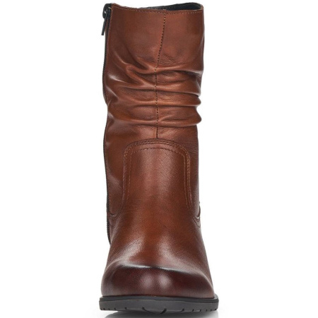 Полусапоги  Remonte  коричневый  кожа Z-300040 фото в интернет-магазине | Omadey.ru