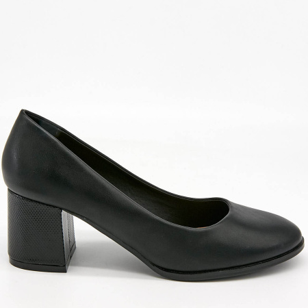 Туфли  Betsy  черный  кожа искусств. Z-8432 фото в интернет-магазине | Omadey.ru