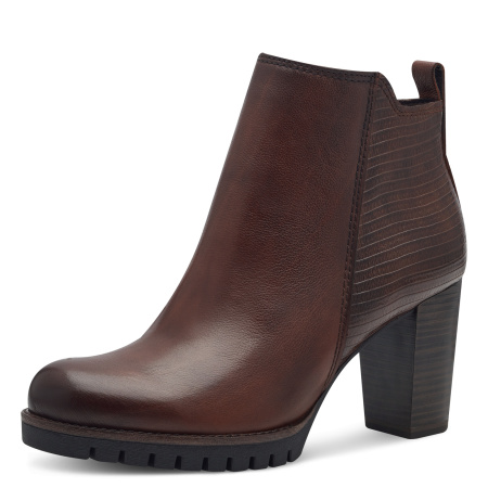 Ботинки  Marco Tozzi  коричневый  кожа Z-400547 фото в интернет-магазине | Omadey.ru