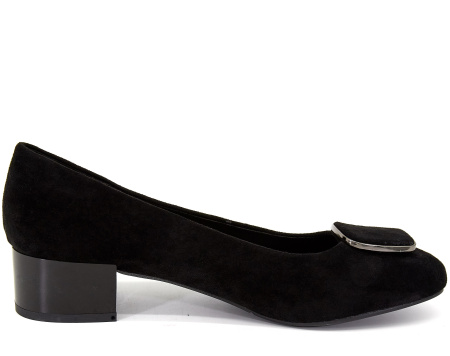 Туфли  Betsy  черный  замша искусств. Z-8250 фото в интернет-магазине | Omadey.ru