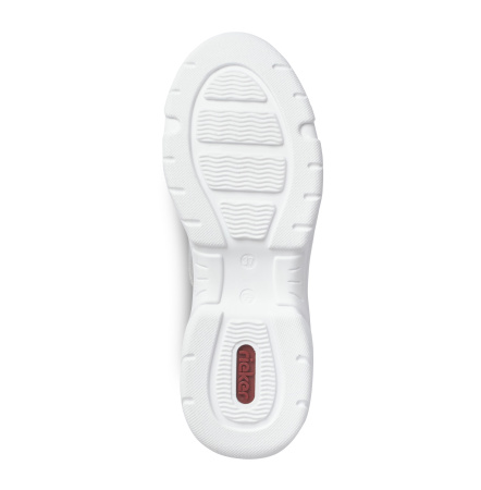 Кроссовки  Rieker  белый  кожа искусств. F-81160 фото в интернет-магазине | Omadey.ru