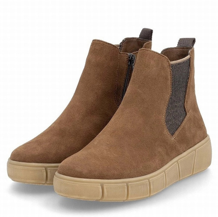 Ботинки  Remonte  коричневый  кожа Z-400052 фото в интернет-магазине | Omadey.ru