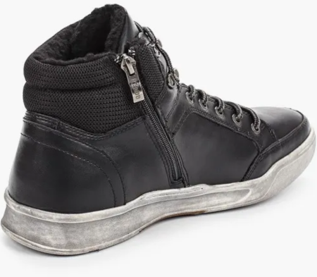 Ботинки  Keddo  черный  кожа искусств. Z-8992 фото в интернет-магазине | Omadey.ru