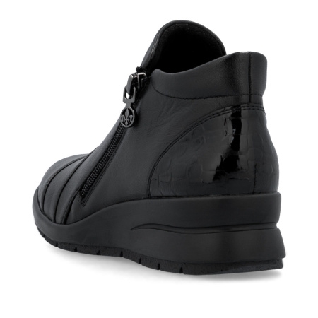 Ботинки  Rieker  черный  кожа/кожа искусств. Z-400869 фото в интернет-магазине | Omadey.ru