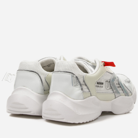 Кроссовки  Keddo  белый  текстиль/кожа F-80703 фото в интернет-магазине | Omadey.ru