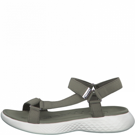 Сандалии  Tamaris  серый  текстиль F-90998 фото в интернет-магазине | Omadey.ru