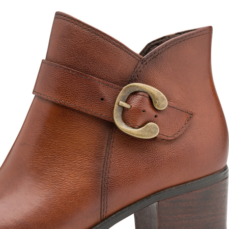 Ботинки  Marco Tozzi  коричневый  кожа Z-401019 фото в интернет-магазине | Omadey.ru