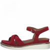 Сандалии  Tamaris  бордовый  кожа F-90743 фото в интернет-магазине | Omadey.ru