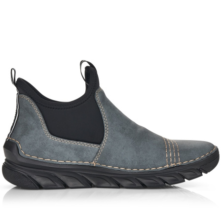 Ботинки  Rieker  синий  кожа искусств./текстиль Z-100306 фото в интернет-магазине | Omadey.ru