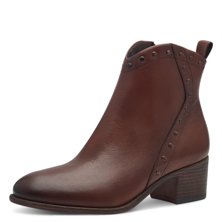 Ботинки  Marco Tozzi  коричневый  кожа Z-400546 фото в интернет-магазине | Omadey.ru
