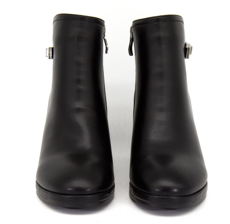 Ботильоны  Betsy  черный  кожа искусств. Z-8257 фото в интернет-магазине | Omadey.ru