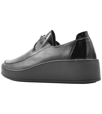 Туфли  Romer  черный  кожа F-90672 фото в интернет-магазине | Omadey.ru