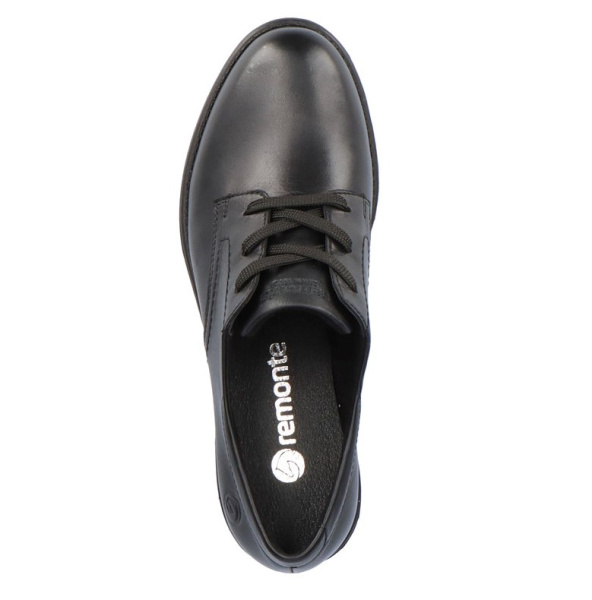 Фото Туфли  Remonte  черный  кожа F-200010
