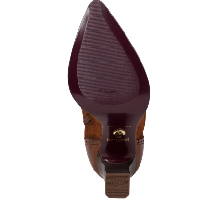 Полусапоги  Tamaris  рыжий  замша Z-90395 фото в интернет-магазине | Omadey.ru