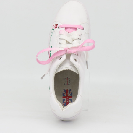 Кеды  Keddo  белый  кожа искусств. F-7504 фото в интернет-магазине | Omadey.ru