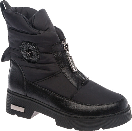 Полусапоги  Betsy  черный  нейлон-иск.кожа Z-8441 фото в интернет-магазине | Omadey.ru