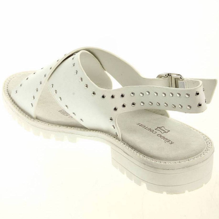 Сандалии  Keddo  белый  кожа искусств. F-70964 фото в интернет-магазине | Omadey.ru