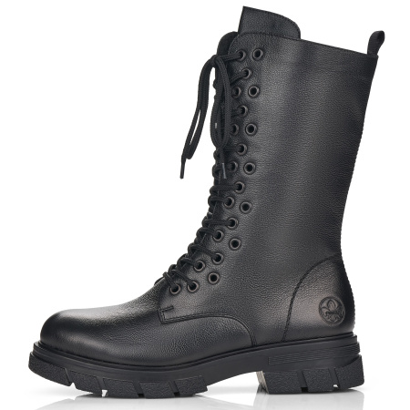 Ботинки  Rieker  черный  кожа/кожа искусств. Z-100921 фото в интернет-магазине | Omadey.ru