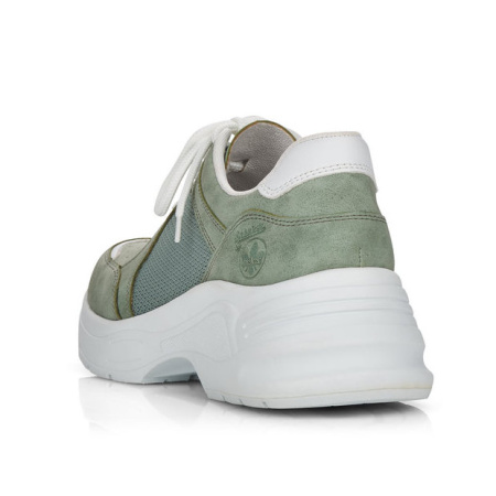 Кроссовки  Rieker  зеленый  кожа искусств./текстиль F-90532 фото в интернет-магазине | Omadey.ru