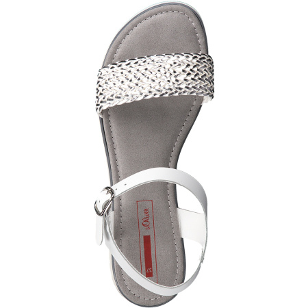 Сандалии  S.Oliver  белый  кожа F-80756 фото в интернет-магазине | Omadey.ru Сандалии  S.Oliver  белый  кожа F-80756 фото в интернет-магазине | Omadey.ru