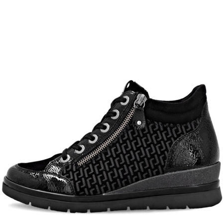 Ботинки  Remonte  черный  кожа/кожа искусств. Z-400840 фото в интернет-магазине | Omadey.ru