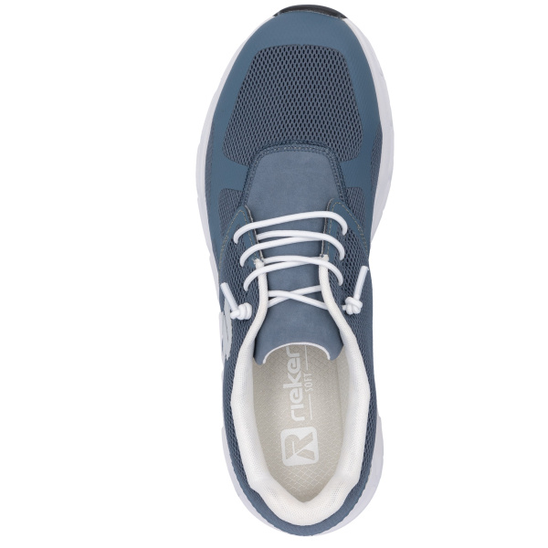 Фото Кроссовки  Rieker Спорт  синий  кожа искусств./текстиль f-401104