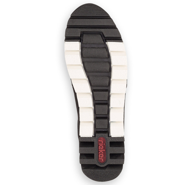 Фото Кроссовки  Rieker  черный  кожа искусств./текстиль Z-100474