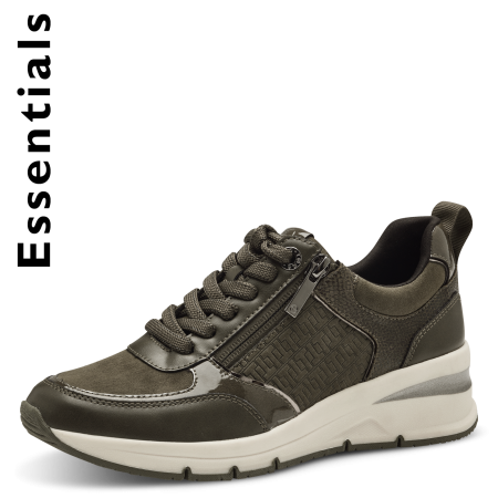 Кроссовки  Tamaris  оливковый  кожа искусств. Z-400395 фото в интернет-магазине | Omadey.ru