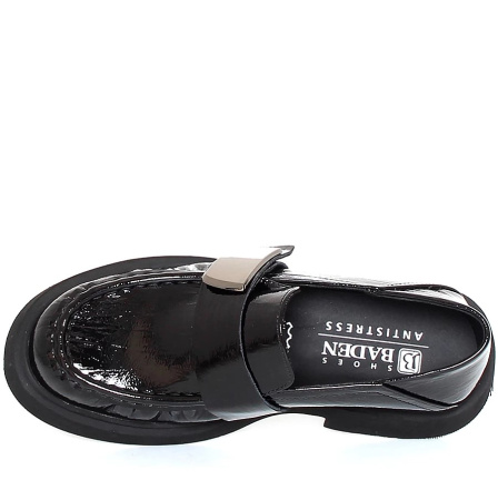 Туфли  Baden  черный  кожа F-400239 фото в интернет-магазине | Omadey.ru
