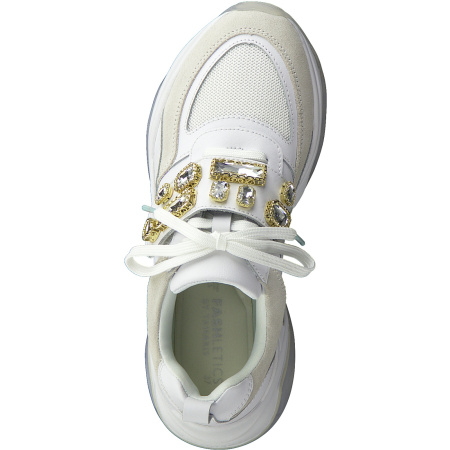 Кроссовки  Tamaris  белый  кожа F-80250 фото в интернет-магазине | Omadey.ru