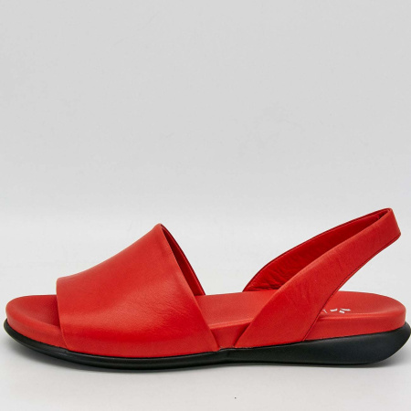 Сандалии  Dakkem  коралловый  кожа F-90513 фото в интернет-магазине | Omadey.ru