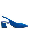 Слингбэки  Marco Tozzi  синий  текстиль F-300410 фото в интернет-магазине | Omadey.ru