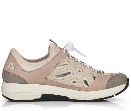 Кроссовки  Rieker  бежевый  кожа/кожа искусств. F-200384 фото в интернет-магазине | Omadey.ru