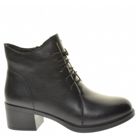 Ботинки  Baden  черный  кожа Z-100922 фото в интернет-магазине | Omadey.ru