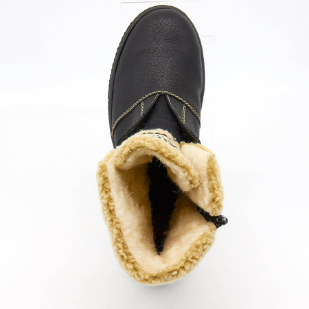 Ботинки  Rieker  коричневый  кожа искусств. Z-7723 фото в интернет-магазине | Omadey.ru