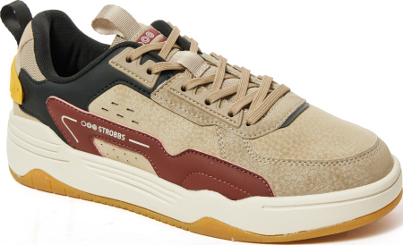 Кроссовки  Strobbs  бежевый  микрофибра Z-400480 фото в интернет-магазине | Omadey.ru