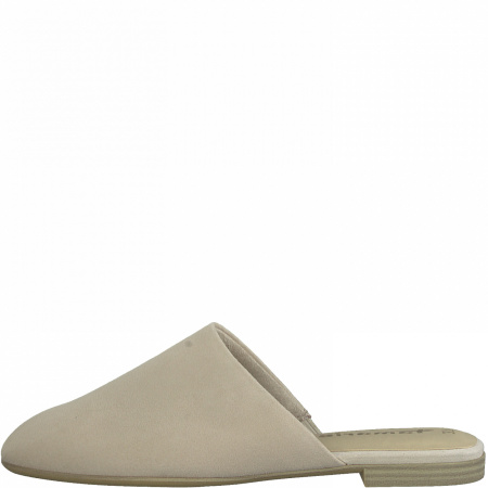 Домашние тапочки  Tamaris  бежевый  кожа F-90745 фото в интернет-магазине | Omadey.ru